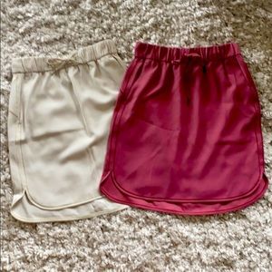 Lululemon skirts NWOT